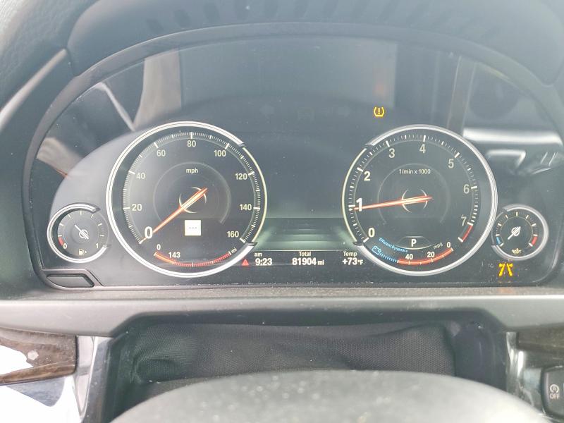 2018 BMW X5 VIN 5UXKR0C52J0X89919 COPART salvage auction — FRONT END, Ny - Certificate Of Title (P), sold $4,100 on 2026-07-17 (photo 9)