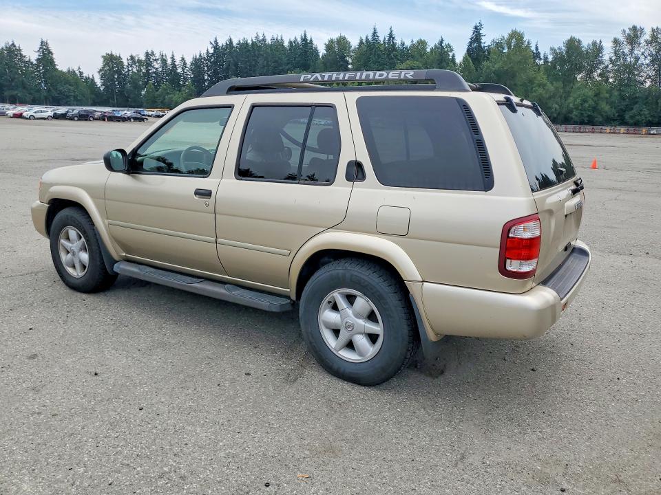 2002 Nissan Pathfinder VIN JN8DR09X72W652187 COPART salvage auction — MECHANICAL, WA - VEHICLE CERT OF OWNERSHIP-TITL, sold $325 on 2026-07-27 (photo 2)