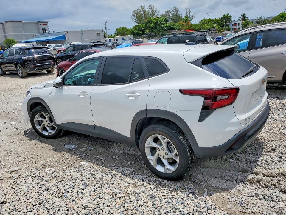 2024 Chevrolet Trax VIN KL77LFE20RC002391 COPART salvage auction — FRONT END, Pa - Certificate Of Salvage, sold $4,750 on 2026-07-24 (photo 2)