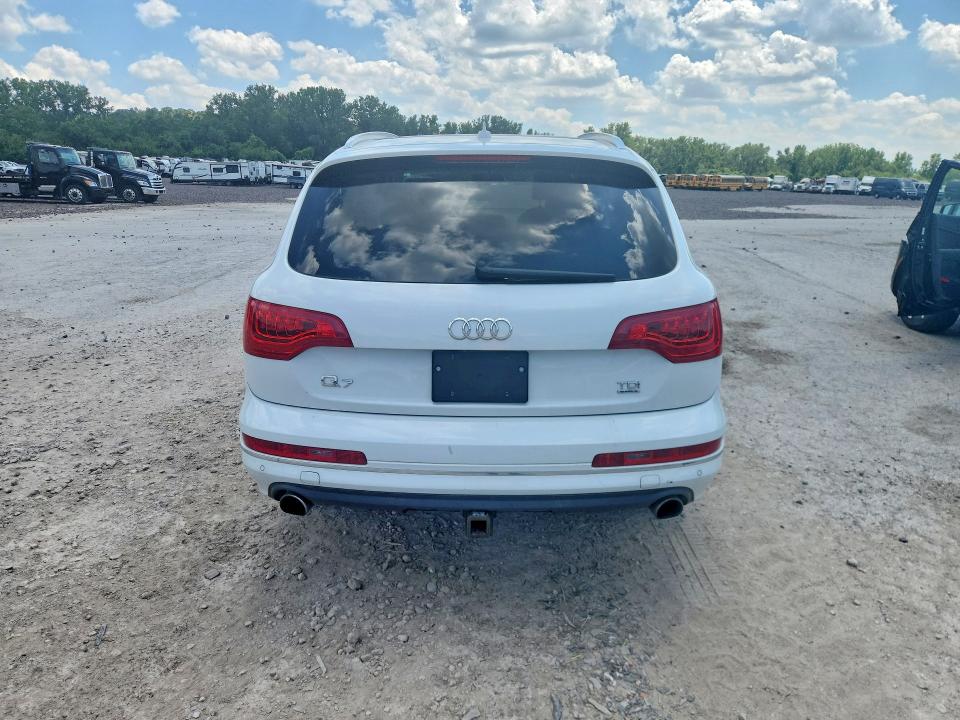 2013 Audi Q7 VIN WA1LMAFE2DD005526 COPART salvage auction — NORMAL WEAR, Mo - Certificate Of Title, sold $1,150 on 2026-07-23 (photo 6)
