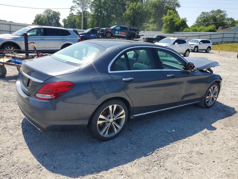 2015 Mercedes-benz C-klasse VIN 55SWF4JB3FU088535 COPART salvage auction — FRONT END, Sc - Dealer Only Clean Title (P), sold $5,200 on 2026-07-21 (photo 3)
