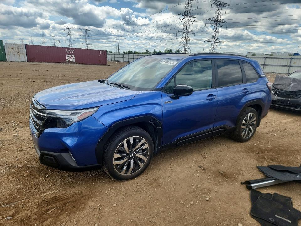 2025 Subaru Forester VIN JF2SLSTD9SH417746 COPART salvage auction — REAR END, Salvage Title, sold $14,000 on 2026-09-01 (photo 1)