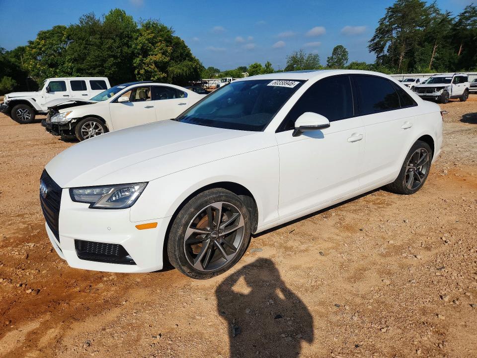 2019 Audi A4 VIN WAUGMAF46KN021067 — COPART salvage auction photo