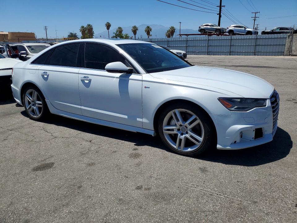 2016 Audi A6 VIN WAUGFAFCXGN118023 COPART salvage auction — MINOR DENT/SCRATCHES, CA - LIEN PAPERS-CLEAN OR AC, sold $2,550 on 2026-07-27 (photo 4)