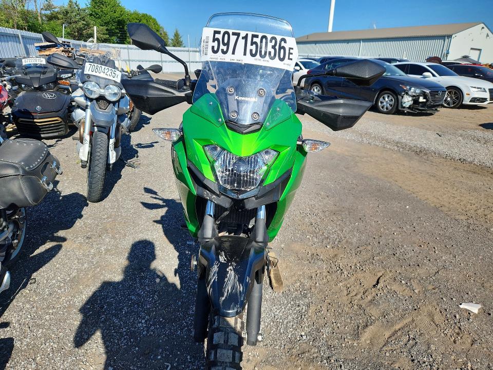 2017 Kawasaki VIN JKALE8C17HDA03139 COPART salvage auction — FRONT END, On - Permit No Brand - Unfit, sold $300 on 2026-07-23 (photo 2)