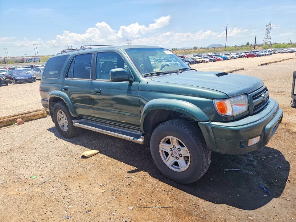 2000 Toyota 4runner VIN JT3GN86R9Y0146014 COPART salvage auction — MECHANICAL, Az - Certificate Of Title, sold $475 on 2026-07-31 (photo 4)