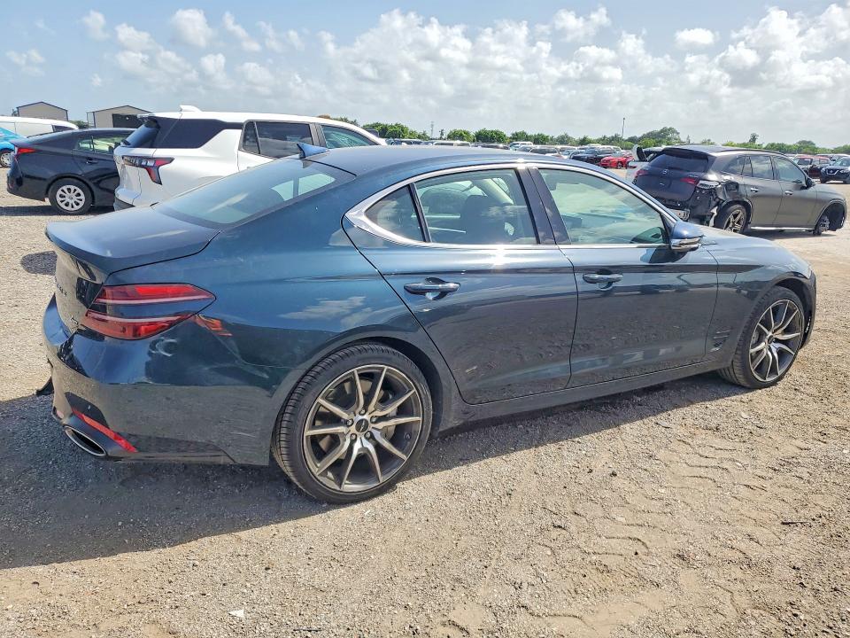 2025 Genesis G70 VIN KMTG34SC1SU149745 COPART salvage auction — MINOR DENT/SCRATCHES, Co - Certificate Of Title (P), sold $18,300 on 2026-07-15 (photo 3)