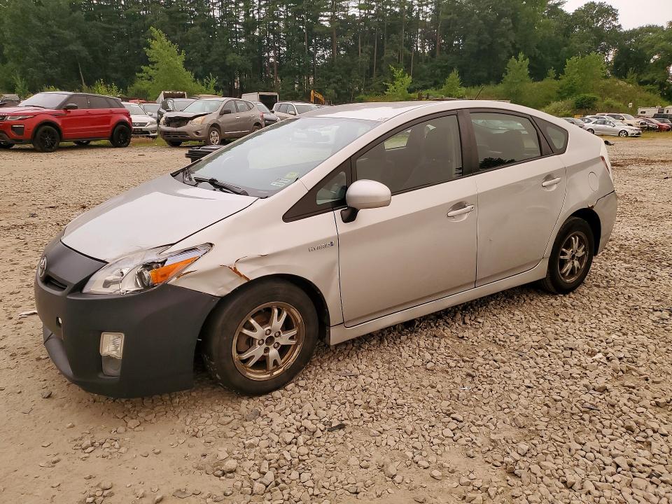2010 Toyota Prius VIN JTDKN3DU7A0106293 COPART salvage auction — FRONT END, Ma - Cert Of Title-Reconstrctd Coll, sold $375 on 2026-07-22 (photo 1)