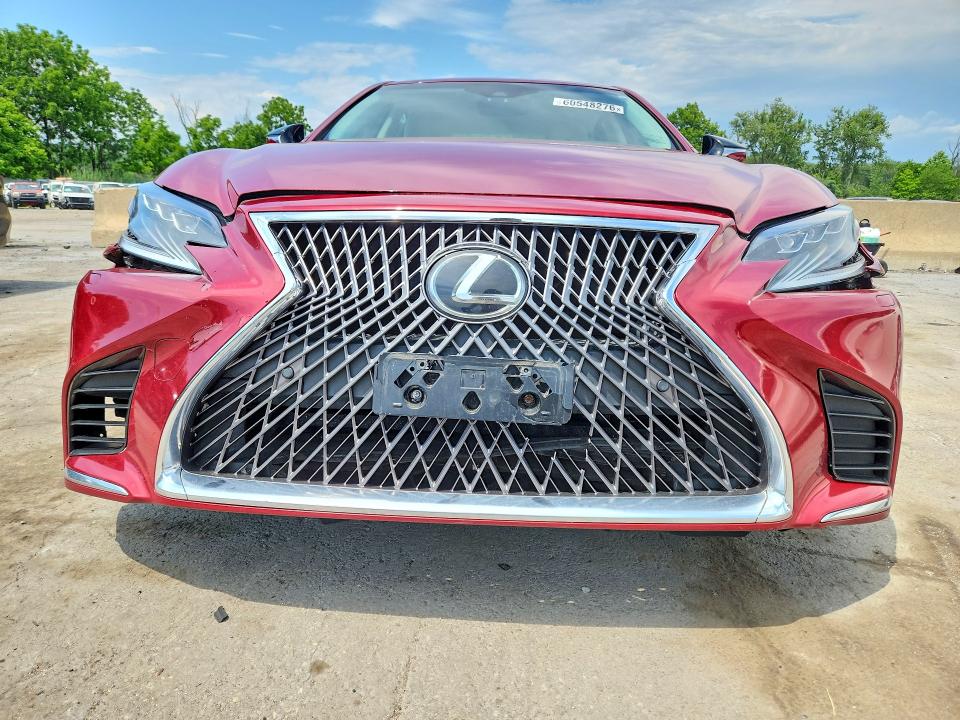 2019 Lexus Ls 500 VIN JTHC51FF7K5007127 COPART salvage auction — FRONT END, Ny - Mv-907A Salvage Certificate, sold $13,300 on 2026-08-17 (photo 5)