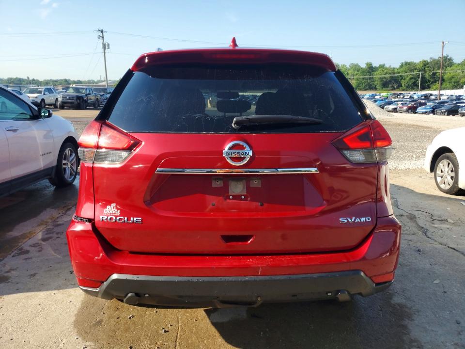 2017 Nissan Rogue VIN JN8AT2MV3HW005221 COPART salvage auction — REAR END, Ky - Cert Of Title-Salvage, sold $3,400 on 2026-07-22 (photo 6)