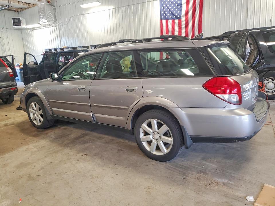 2008 Subaru Outback VIN 4S4BP62CX87362799 COPART salvage auction — HAIL, Mn - Certificate Of Title, sold $575 on 2026-07-09 (photo 2)