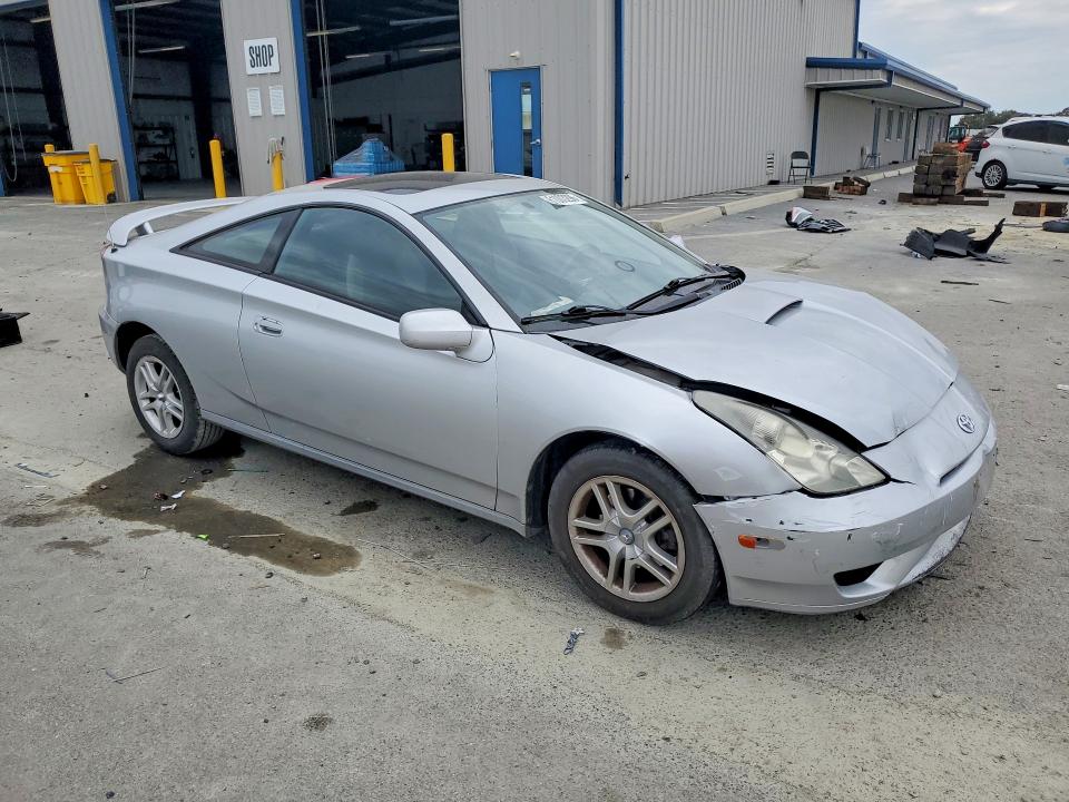 2003 Toyota Celica VIN JTDDR32T730166455 COPART salvage auction — FRONT END, Ca - Salvage Certificate, sold $15 on 2026-07-28 (photo 4)