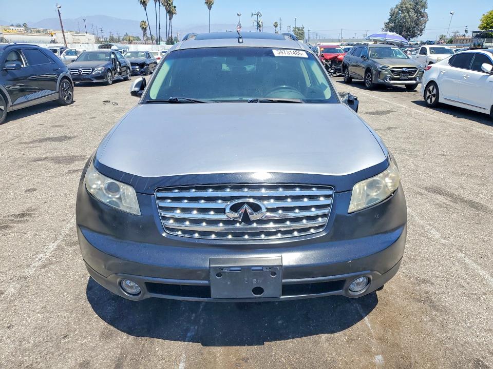 2005 Infiniti Fx VIN JNRAS08U25X104025 COPART salvage auction — SIDE, Ca - Salvage Certificate, sold $400 on 2026-07-31 (photo 5)