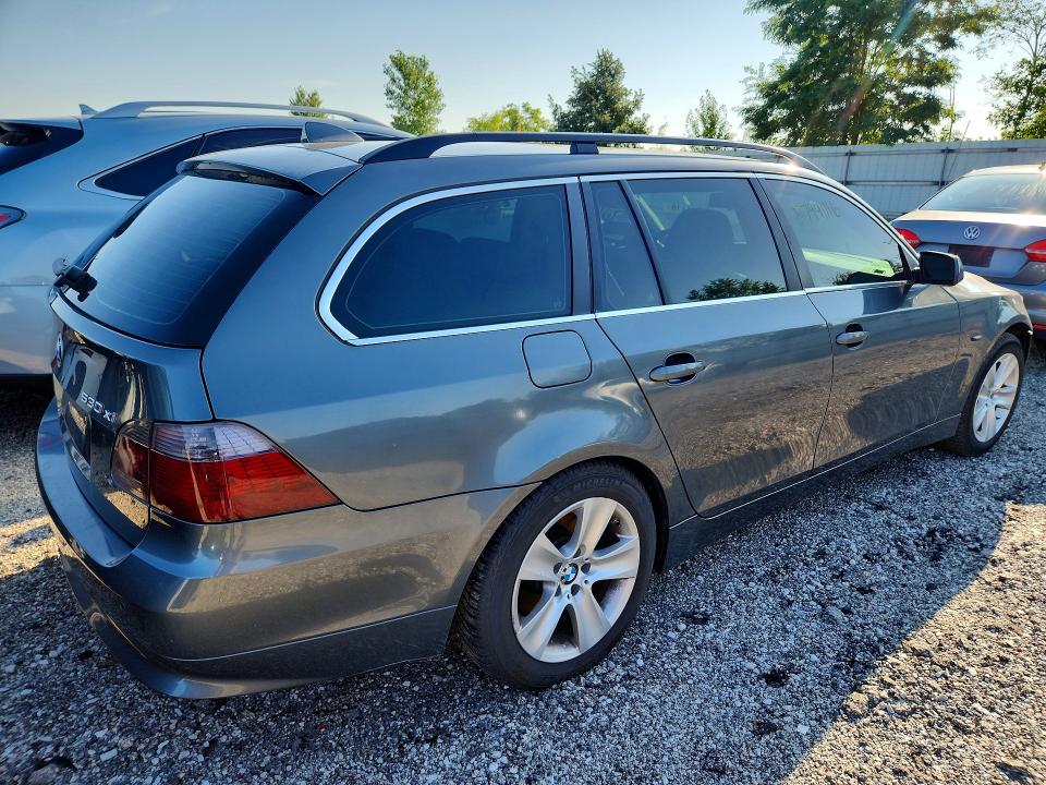 2006 BMW 5er VIN WBANN73556CN02983 COPART salvage auction — FRONT END, Il - Salvage Certificate, sold $675 on 2026-07-21 (photo 3)