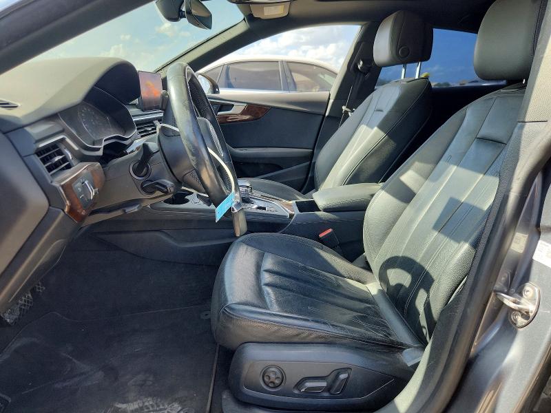 2019 Audi A5 VIN WAUANCF53KA062741 COPART salvage auction — FRONT END, Wv - Certificate Of Title (P), sold $3,300 on 2026-07-23 (photo 7)