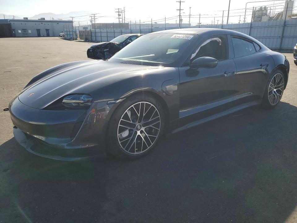 2020 Porsche Taycan VIN WP0AC2Y15LSA71288 COPART salvage auction — REAR END, Ca - Salvage Certificate, sold $24,000 on 2026-08-17 (photo 1)