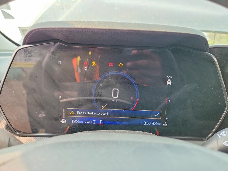 2025 Chevrolet Trailblazer VIN KL79MRSL1SB063605 COPART salvage auction — FRONT END, Fl - Cert Of Title Slvg Rebuildable (P), sold $3,950 on 2026-07-29 (photo 9)