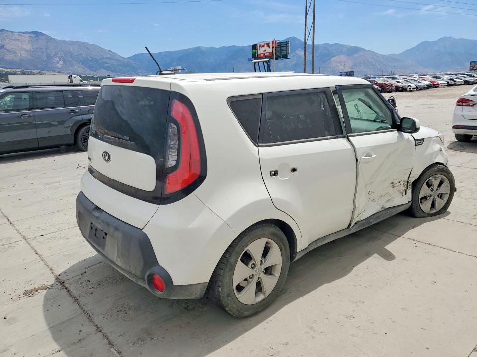 2016 Kia Soul VIN KNDJN2A25G7389091 COPART salvage auction — SIDE, Ut - Salvage Certificate, sold $375 on 2026-08-24 (photo 3)