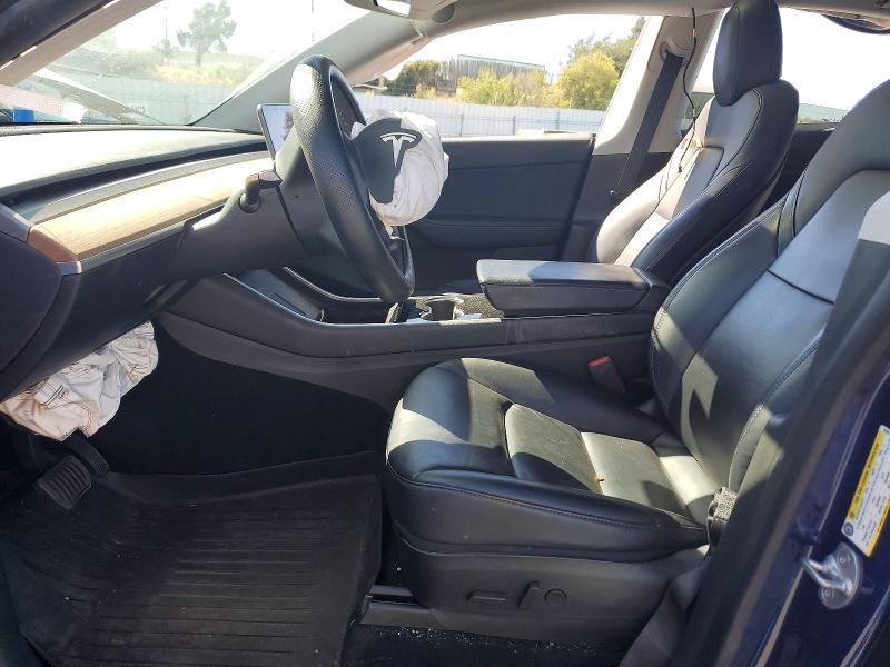2020 Tesla Model y VIN 5YJYGDEE8LF033957 COPART salvage auction — FRONT END, Salvage Title, sold $15 on 2026-07-24 (photo 7)