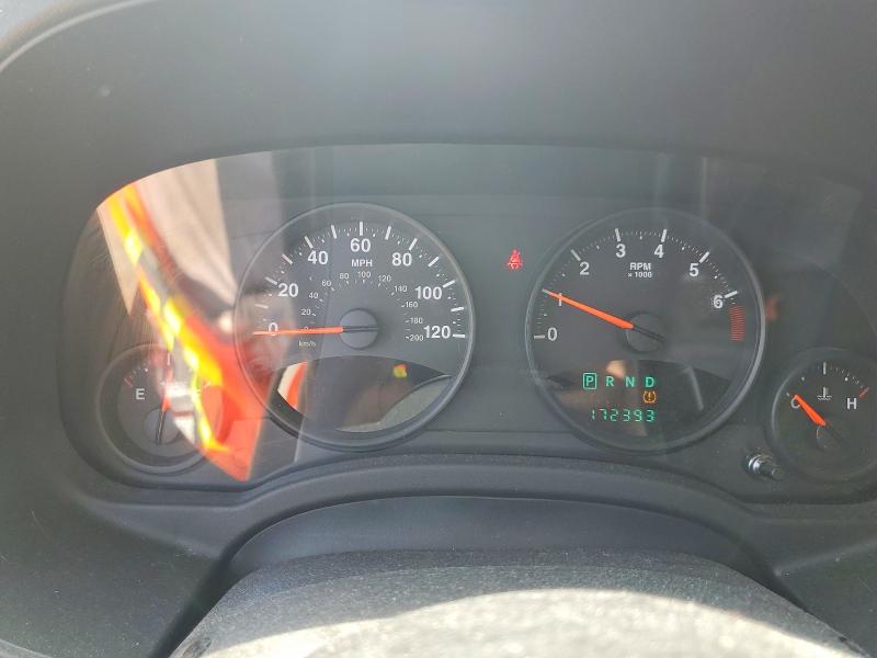 2012 Jeep Compass VIN 1C4NJCEB4CD580185 COPART salvage auction — FRONT END, Mi - Certificate Of Title, sold $375 on 2026-07-31 (photo 9)