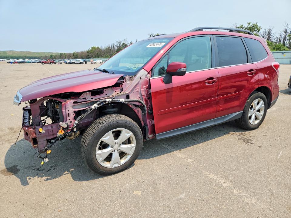 2014 Subaru Forester VIN JF2SJAPC5EH514450 COPART salvage auction — FRONT END, Ny - Mv-907A Salvage Certificate, sold $1,200 on 2026-07-20 (photo 1)