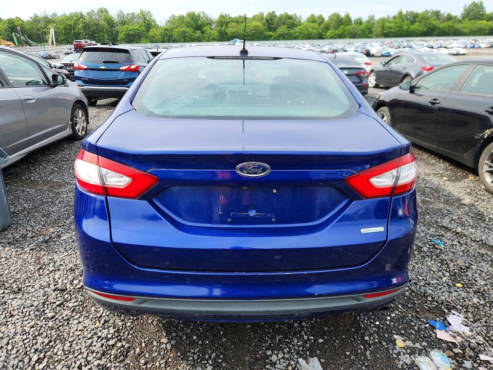 2016 Ford Fusion VIN 3FA6P0HD8GR385711 COPART salvage auction — MINOR DENT/SCRATCHES, Mt - Certificate Of Title (P), sold $1,750 on 2026-07-31 (photo 6)