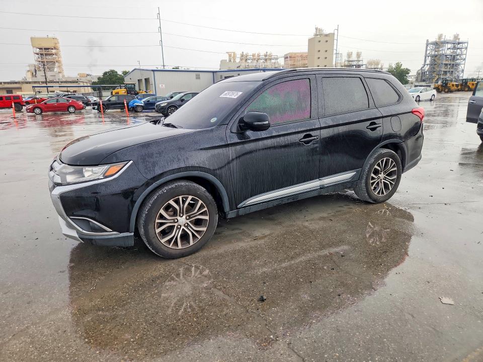 2016 Mitsubishi Outlander VIN JA4AD3A31GZ009924 COPART salvage auction — FRONT END, LA - CERTIFICATE OF TITLE (P), sold $850 on 2026-07-22 (photo 1)