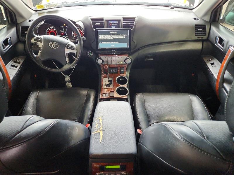 2012 Toyota Highlander VIN 5TDDK3EH2CS158904 COPART salvage auction — FRONT END, Ny - Mv-907A Salvage Certificate, sold $550 on 2026-07-20 (photo 8)