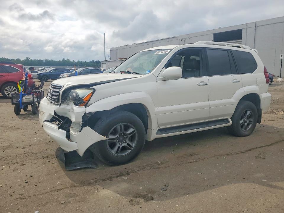 2007 Lexus Gx 470 VIN JTJBT20X070129663 COPART salvage auction — FRONT END, VA - CERT OF TITLE - SALVAGE, sold $4,950 on 2026-07-22 (photo 1)