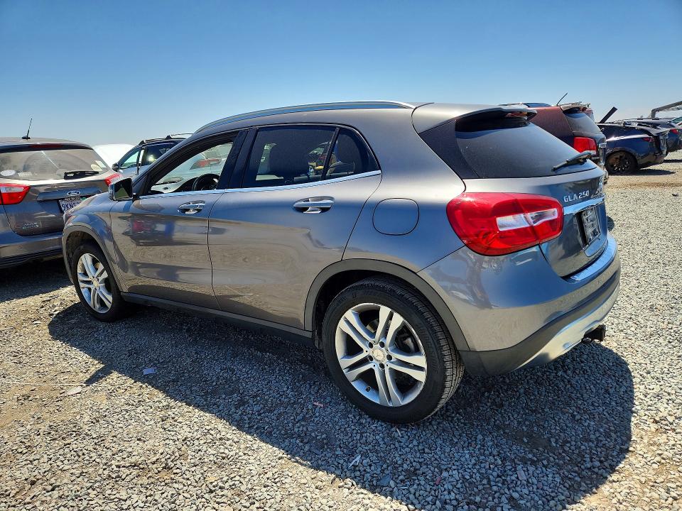 2016 Mercedes-benz Gla-klasse VIN WDCTG4EBXGJ205043 COPART salvage auction — FRONT END, CA - DIS/DLR/EXP ONLY CLEAN TITLE, sold $2,100 on 2026-07-31 (photo 2)