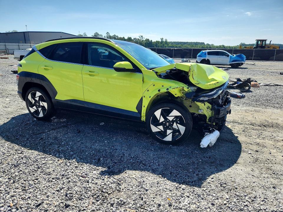 2024 Hyundai Kona VIN KM8HE3A39RU083802 COPART salvage auction — ALL OVER, Sc - Cert Of Title-Salvage, sold $0 on 2026-09-16 (photo 4)