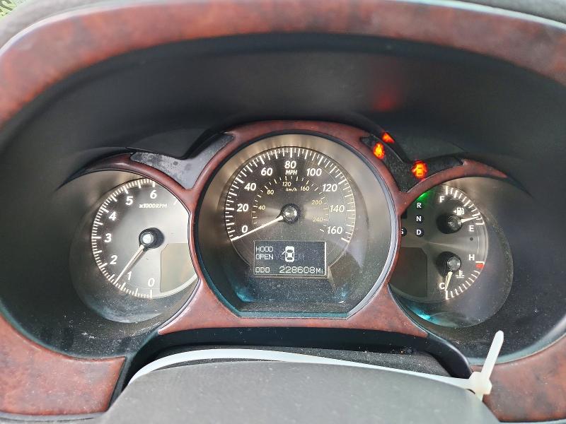 2008 Lexus Gs 350 VIN JTHBE96S080032898 COPART salvage auction — REAR END, LA - CERT OF TITLE-SALVAGE (P), sold $450 on 2026-07-31 (photo 9)