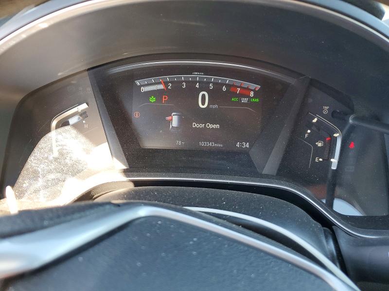 2019 Honda Cr-v VIN 7FARW1H54KE033586 COPART salvage auction — REAR END, Ca - Salvage Certificate, sold $8,900 on 2026-07-31 (photo 9)