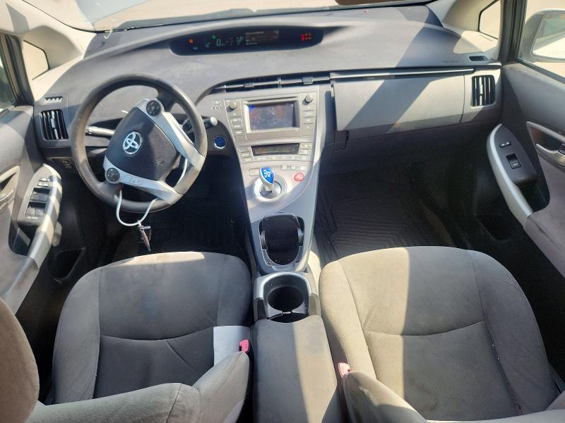2013 Toyota Prius VIN JTDKN3DU7D5569753 COPART salvage auction — FRONT END, Tx - Certificate Of Title, sold $2,800 on 2026-07-27 (photo 8)