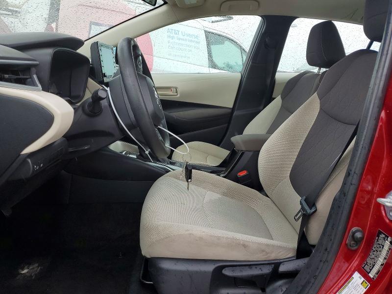 2022 Toyota Corolla VIN 5YFEPMAEXNP359324 COPART salvage auction — FRONT END, Fl - Certificate Of Title, sold $225 on 2026-07-27 (photo 7)