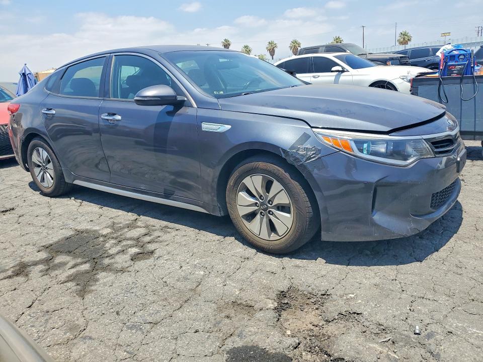 2017 Kia Optima VIN KNAGT4LE9H5011952 COPART salvage auction — FRONT END, Ca - Cert Of Title-Salvaged, sold $825 on 2026-07-30 (photo 4)