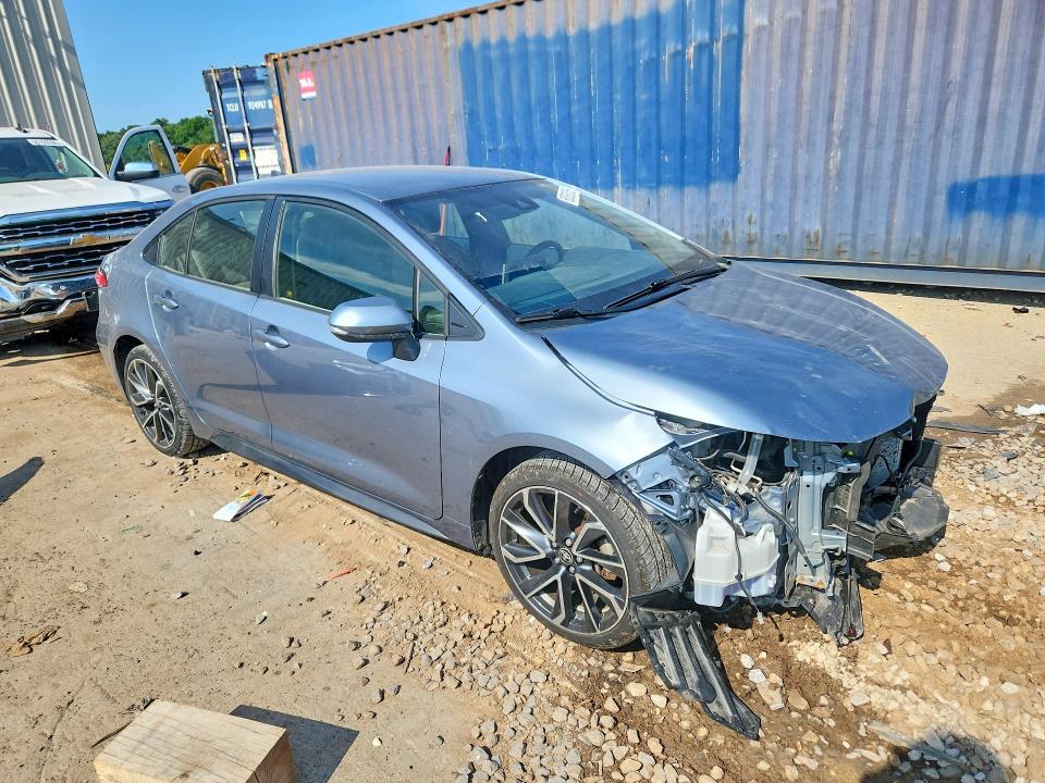 2020 Toyota Corolla VIN JTDS4RCE0LJ006646 COPART salvage auction — FRONT END, Wi - Cert Of Title-Salvage Vehicle, sold $5,000 on 2026-08-01 (photo 4)