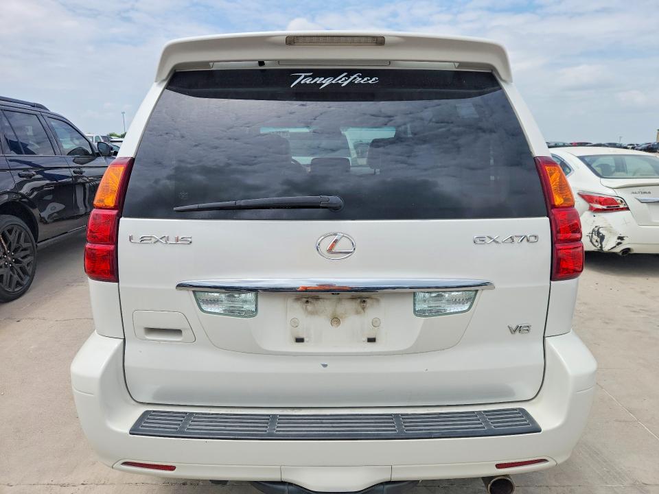 2007 Lexus Gx 470 VIN JTJBT20X870147683 COPART salvage auction — FRONT END, Tx - Salvage Vehicle Title, sold $4,900 on 2026-07-30 (photo 6)