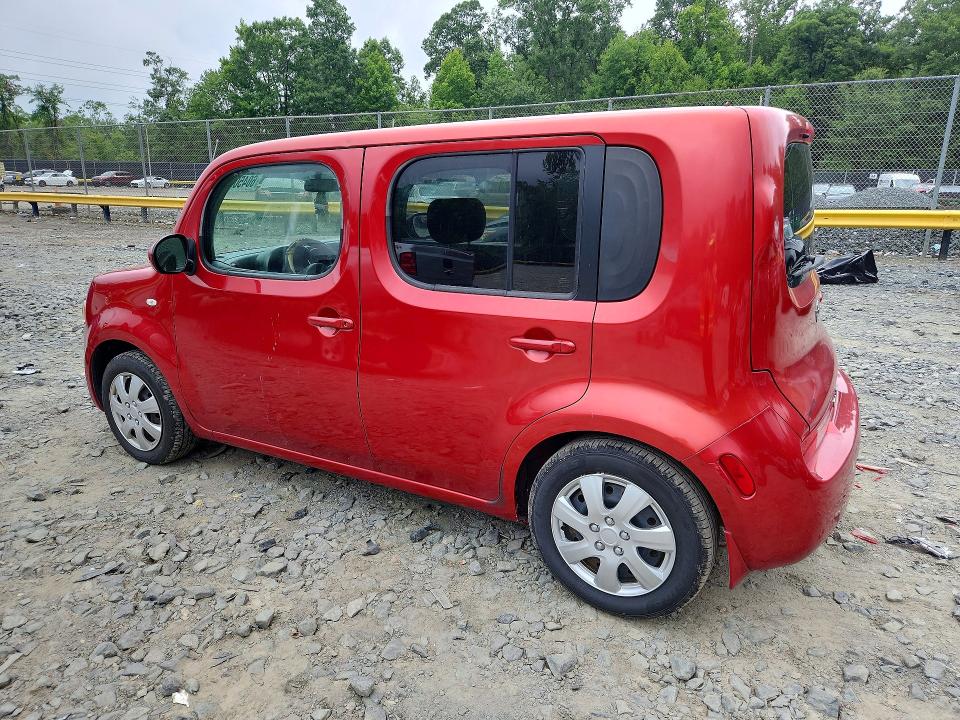 2011 Nissan Cube VIN JN8AZ2KR2BT211756 COPART salvage auction — MINOR DENT/SCRATCHES, VA - CERT OF TITLE-REBUILT, sold $525 on 2026-07-28 (photo 2)