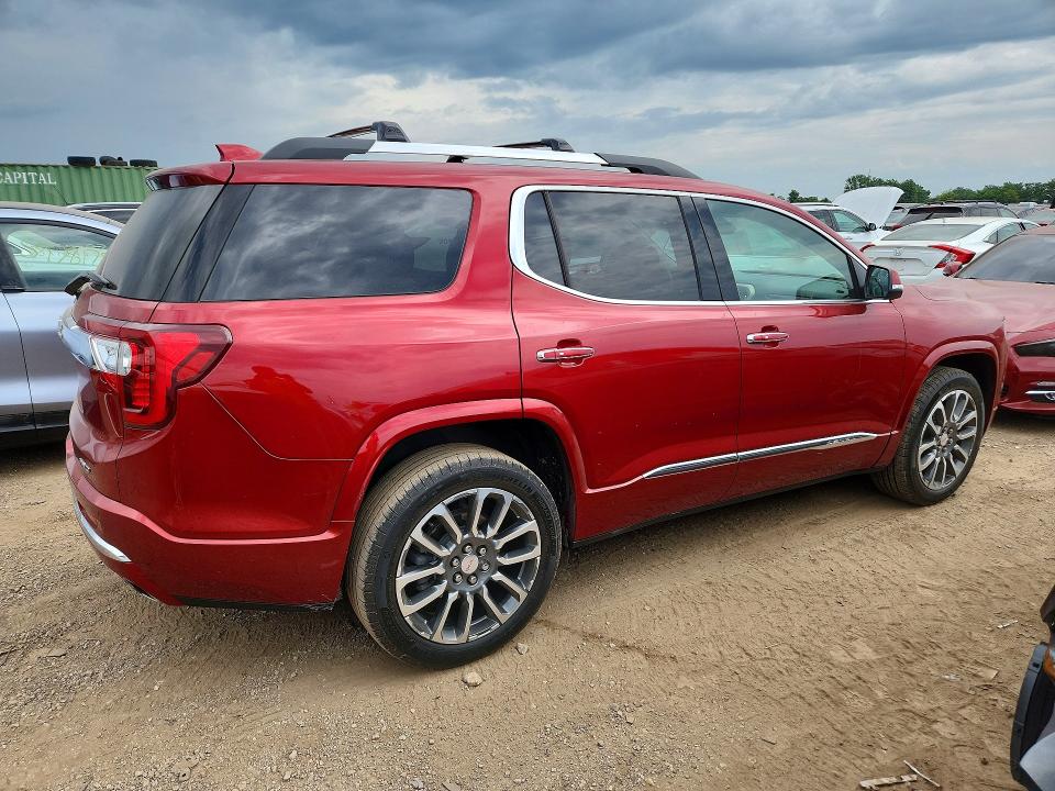 2022 Gmc Acadia VIN 1GKKNXLS1NZ151758 COPART salvage auction — WATER/FLOOD, Salvage Title, sold $15,300 on 2026-08-25 (photo 3)