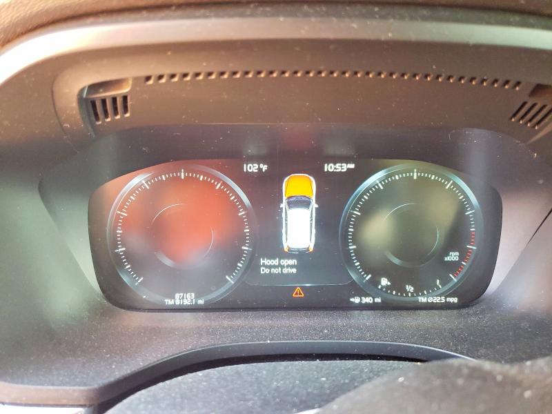 2020 Volvo Xc60 VIN YV4A22RK8L1410507 COPART salvage auction — FRONT END, VA - CERT OF TITLE - SALVAGE, sold $6,500 on 2026-07-24 (photo 9)