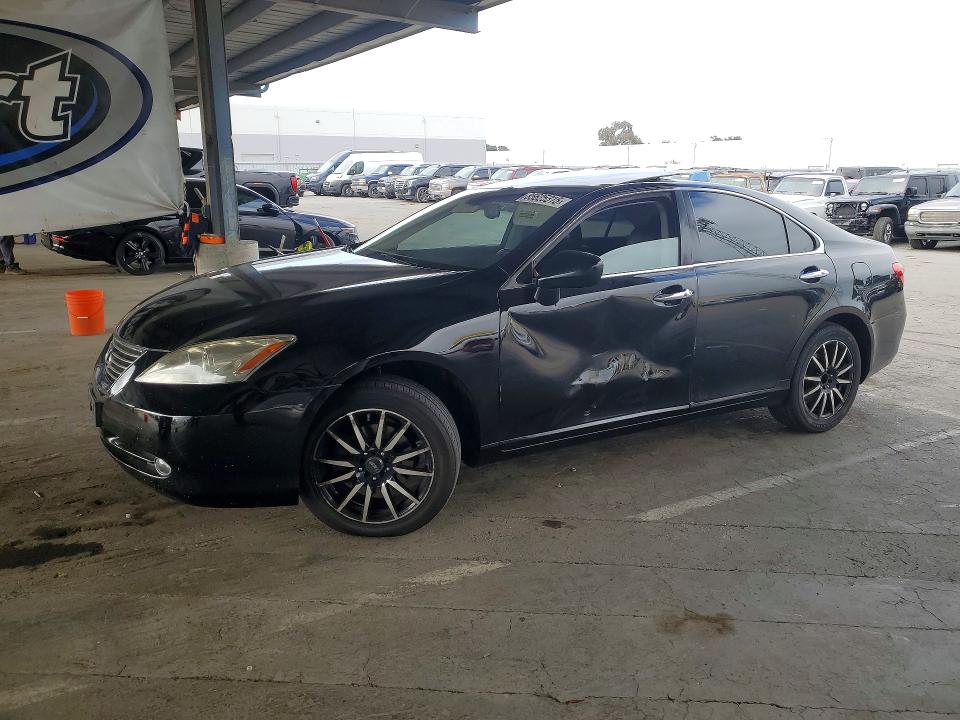 2007 Lexus Es 350 VIN JTHBJ46G872010662 COPART salvage auction — SIDE, Ca - Dis/Dlr/Exp Only Clean Title, sold $725 on 2026-07-16 (photo 1)