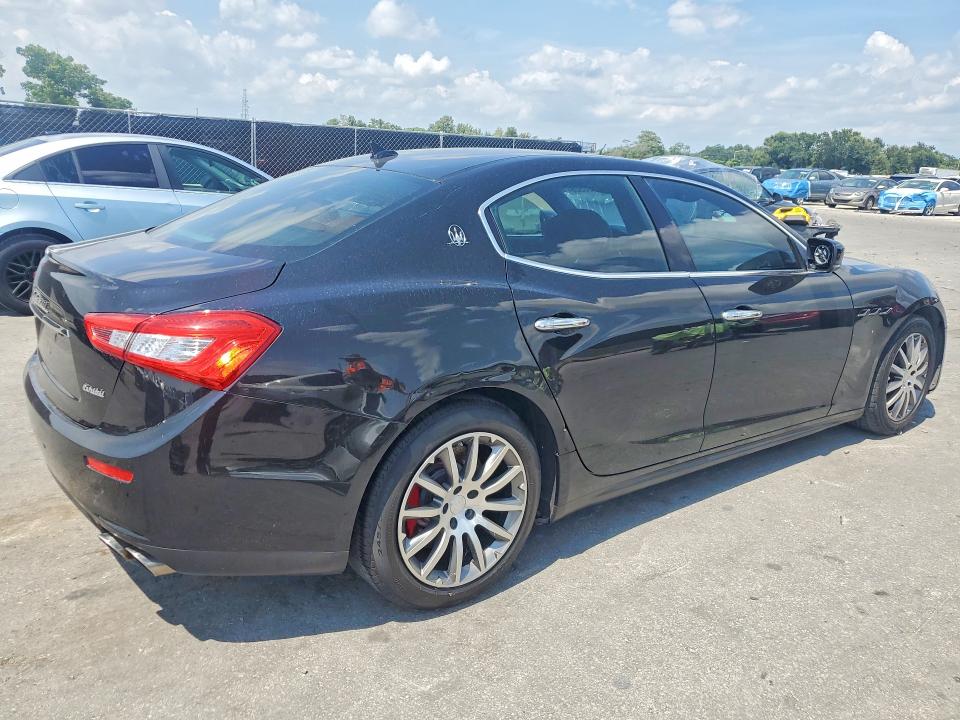 2014 Maserati Ghibli VIN ZAM57RTAXE1090359 COPART salvage auction — MINOR DENT/SCRATCHES, Fl - Certificate Of Title (P), sold $4,950 on 2026-08-28 (photo 3)