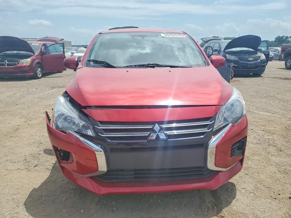 2022 Mitsubishi Mirage VIN ML32AUHJ6NH006701 COPART salvage auction — FRONT END, Ia - Cert Of Title-Salvage Title, sold $2,000 on 2026-07-31 (photo 5)
