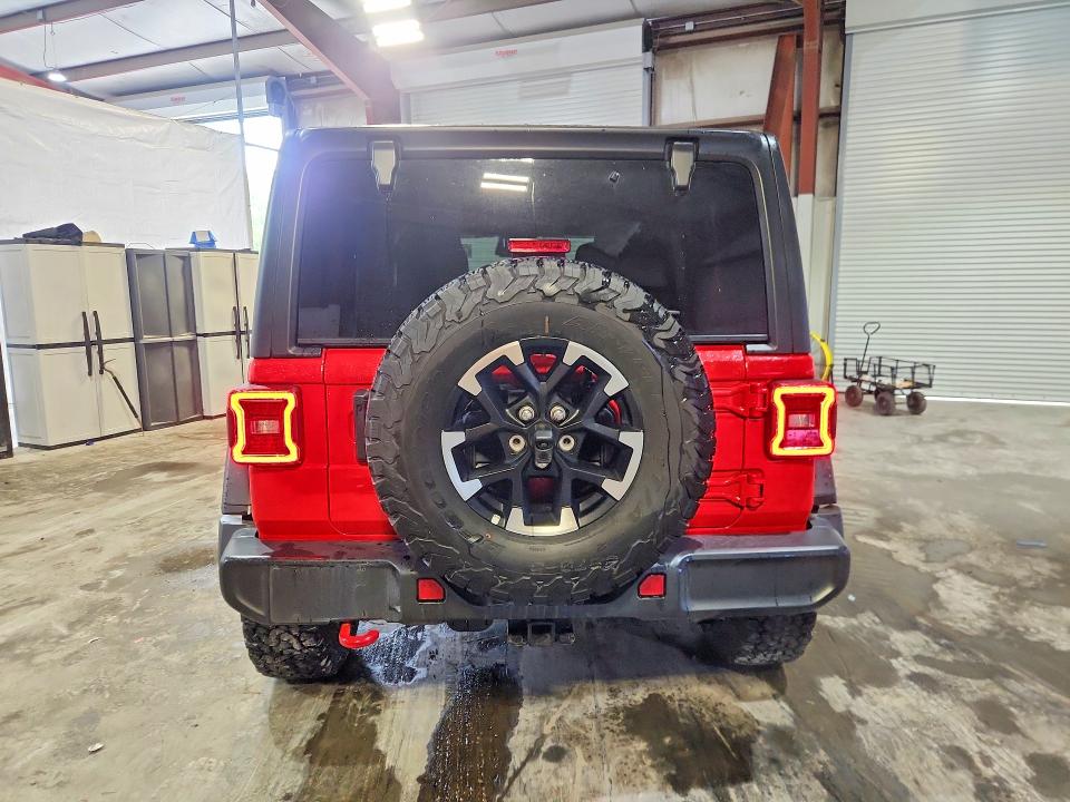 2026 Jeep Wrangler / VIN 1C4PJXFG1TW236523 COPART salvage auction — FRONT END, CA - CERTIFICATE OF TITLE, sold $27,250 on 2026-08-24 (photo 6)