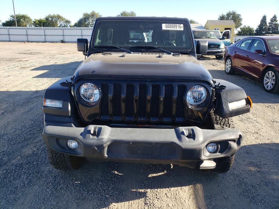 2021 Jeep Wrangler / VIN 1C4HJXDN0MW616038 COPART salvage auction — REAR END, CA - SALVAGE CERTIFICATE, sold $10,700 on 2026-07-28 (photo 5)