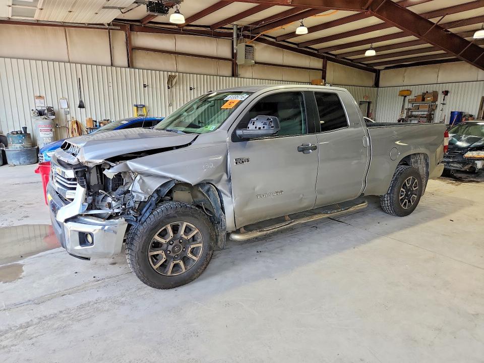 2016 Toyota Tundra VIN 5TFUY5F13GX530875 COPART salvage auction — FRONT END, PA - CERTIFICATE OF SALVAGE, sold $6,500 on 2026-07-31 (photo 1)