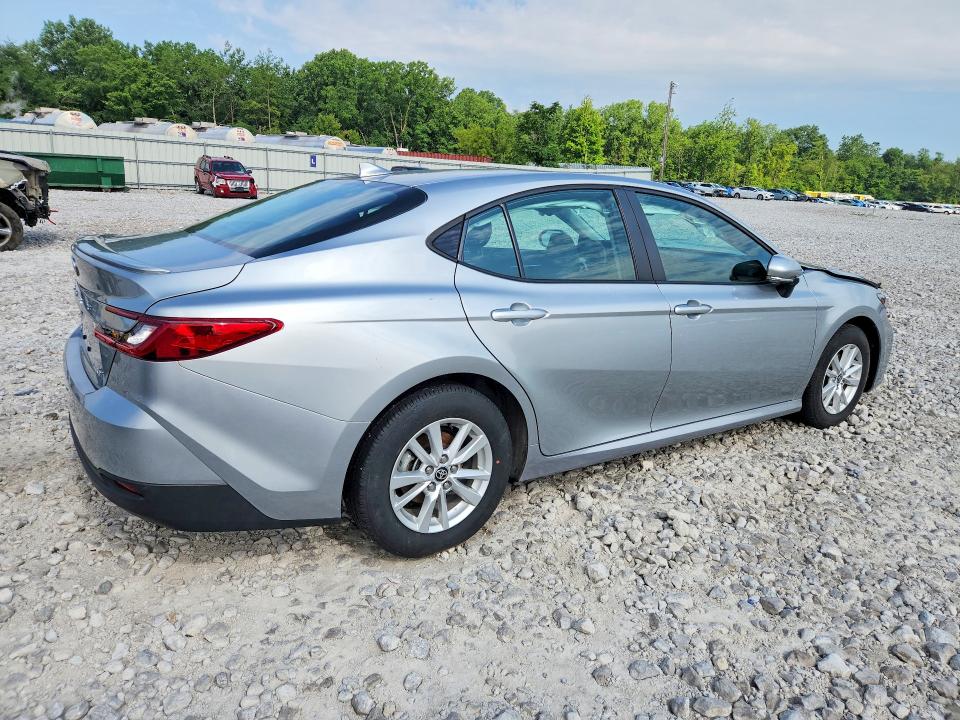 2025 Toyota Camry VIN 4T1DAACK2SU014491 COPART salvage auction — FRONT END, Il - Certificate Of Title, sold $14,500 on 2026-09-01 (photo 3)
