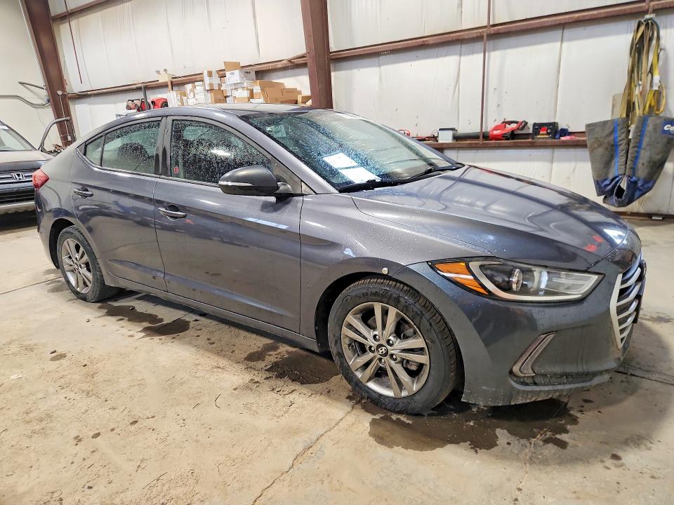 2018 Hyundai Elantra VIN KMHD84LFXJU448835 COPART salvage auction — SIDE, Ab - Bos - Active, sold $3,100 on 2026-07-23 (photo 4)