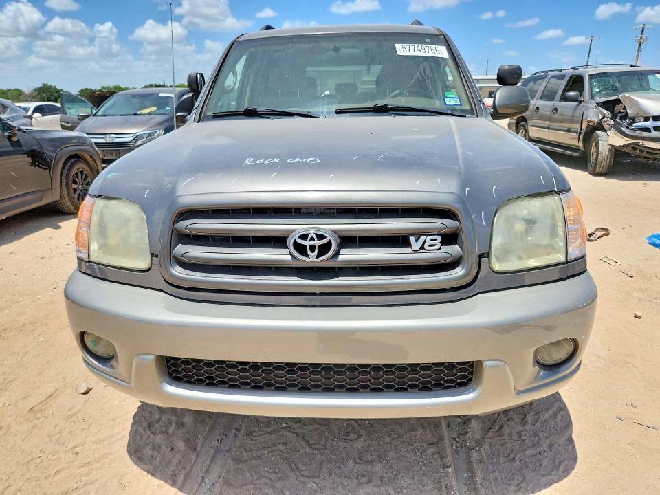 2003 Toyota Sequoia VIN 5TDZT34A03S165339 COPART salvage auction — MINOR DENT/SCRATCHES, Tx - Salvage Vehicle Title, sold $1,450 on 2026-07-16 (photo 5)